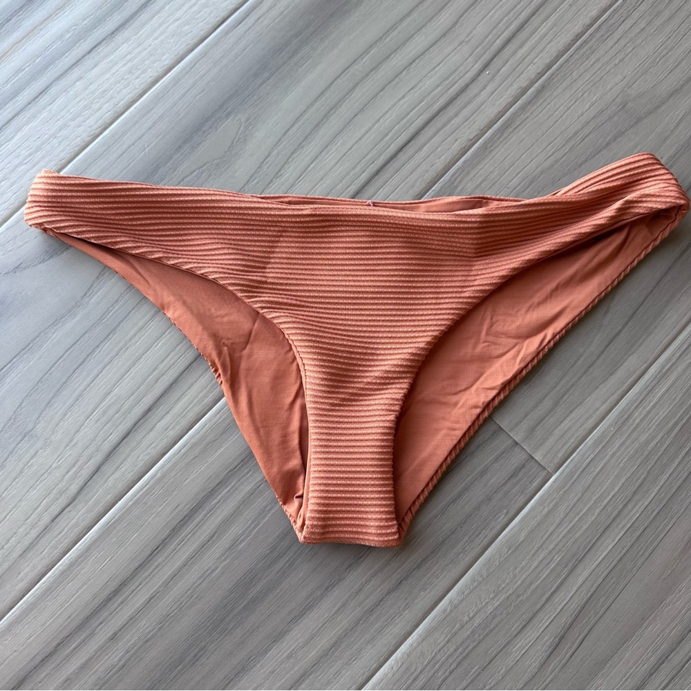 Lspace Sandy Ribbed Bikini Bottom Classic
